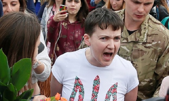 Savchenko makes first speech upon return to Ukraine